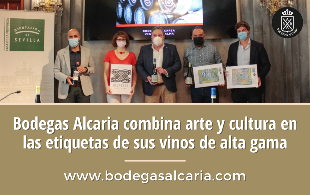 Bodegas Alcaria combina arte y cultura en las etiquetas de sus vinos de alta gama